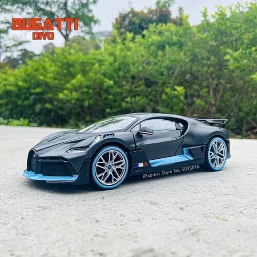 Maisto 1:24 Bugatti Chiron divo simulation alloy car model crafts decoration collection toy tools gift
