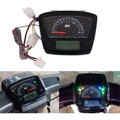 Motorcycle Odometer Velocimetro Meter LCD Digital Indicator Speedometer for HONDA EX5