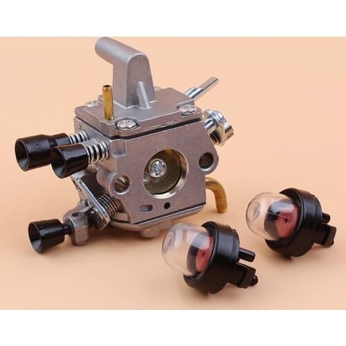 Carburetor Kit Fit Stihl FS120R FS200 FS250R FS300 FS350 FS020 FS202 TS200 HT250 BT120 BT121 Strimmers Weed Eater Brush Cutter
