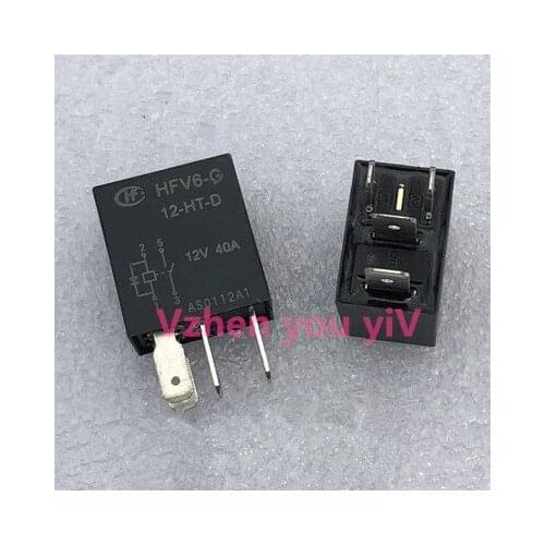 Original HFV6-G 12-HT-D 12VDC 4 pin new automotive relay 40A Instead of 4RA 933 714-03 relay 4RA 933 714-03