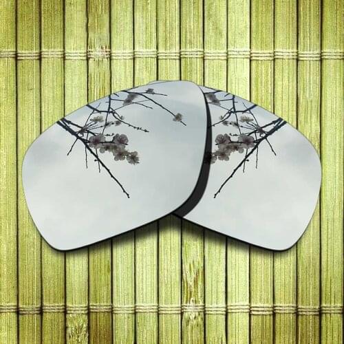 Polarized Replacement Lense For-Oakley Breadbox Sunglasses Frame True Color Mirrored Coating - Chrome Color Options