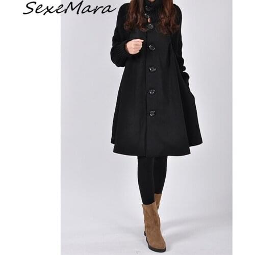 Женские большие пальто SexeMara China At AliExpress