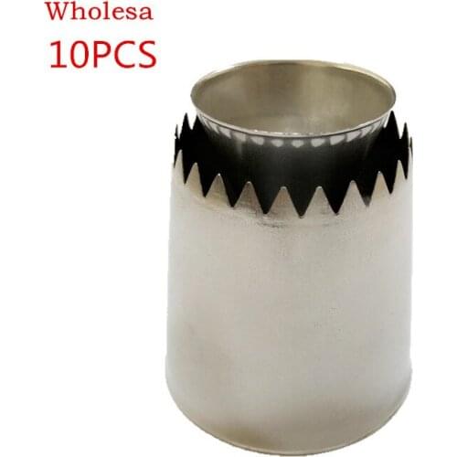 SHENHONG Wholesa 10PCS/SET Sulta Ne Ring Pastry Tips Cookies Mold Icing Russian Piping Nozzles Dessert Decorators