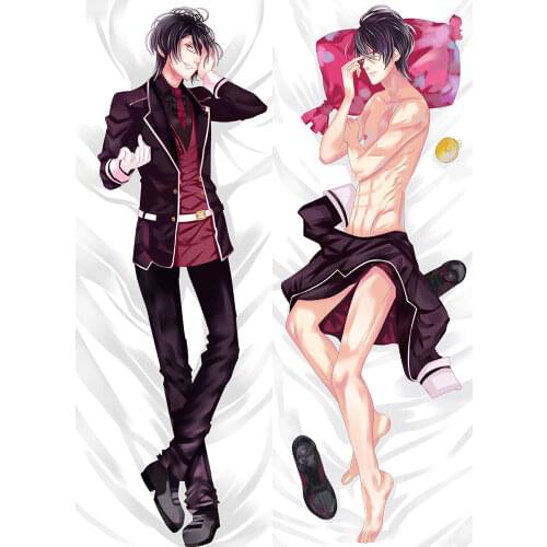 Japanese Anime Dakimakura DIABOLIK LOVERS Sakamaki Ayato BL Pillow Cover Case Male Hugging Body Bedding Covers