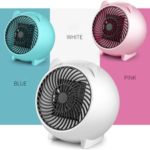 1 PC EU/JP/US Household Small Electric Heater Cute Cartoon Mini Desktop Heaters
