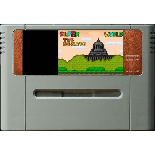 16Bit Games ** SUPER WORLD THE SENATE ( PAL EUR Version!! )