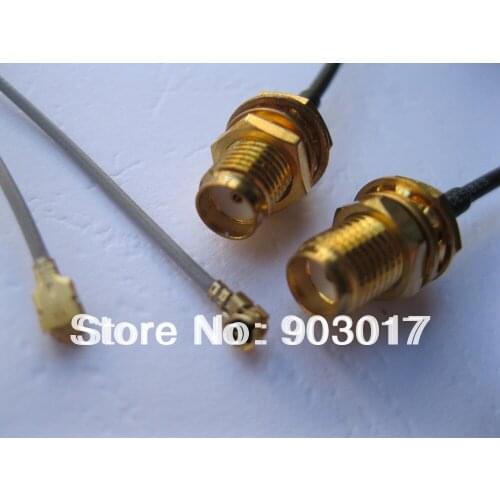 300 pcs IPX U.FL 1.13 to SMA Female Jack Center Antenna WiFi SMA Calbe 200 mm