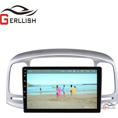 Android For Hyundai Accent 2008 2009 2010 2011 Car Radio multimedia video player Auto navigation gps with camera no 2din dvd