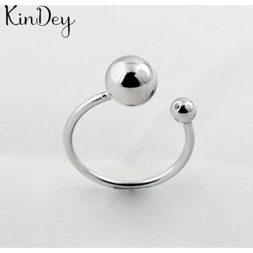 Bohemian Charm Boho Ball Beads Rings For Women Lover Wedding Bridal Valentines Gifts Men Open Retro Antique Rings 2021