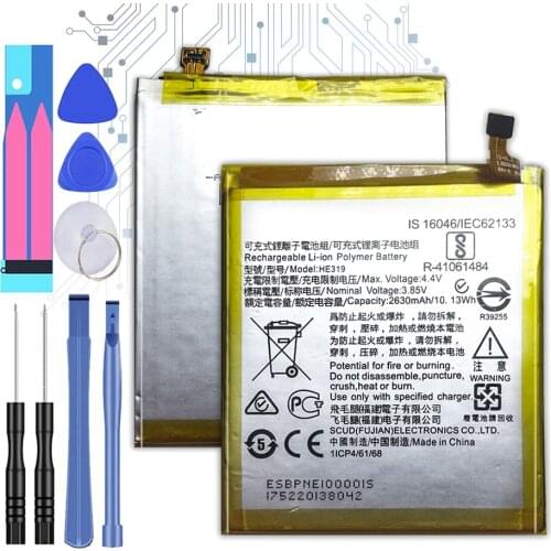 HE319 2630mAh Replacement Battery For Nokia 3 TA-1020 1028 1032 1038 HE 319 +Tracking Number
