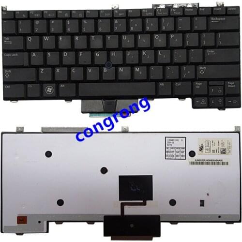 For DELL Latitude PP13S E4300 laptop keyboard US version backlit with backlight