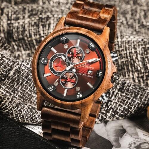Hot Sale Wood Watch Men 2021 Top Brand Luxury Submariner Sport Waterproof Classic Design Quartz Wristwatches