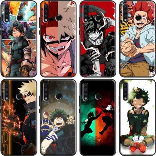 Deku Katsuki Bakugou BNHA Soft For Huawei Honor 7C 4C 6C 7A Pro 8 9 10 20 10X Lite 8A 9A 8S 7S 6X 9X 8X 10i Case