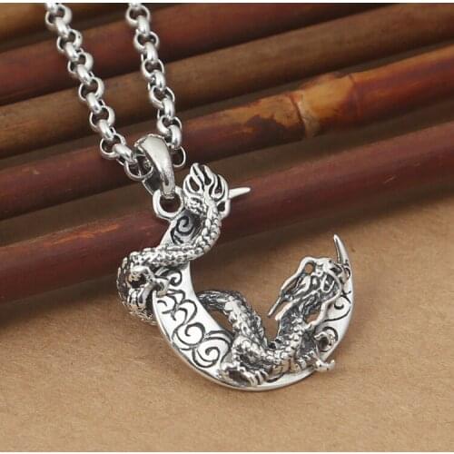 Manufacturers A Large Number Of S925 Sterling Silver Ornaments Thai Silver Fashion Japanese And Korean Domineering Male Models