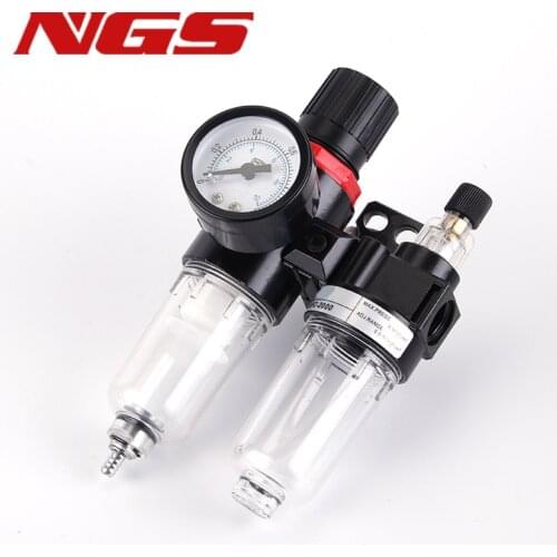 AFC2000 BFC2000 BFC3000 BFC4000 Pneumatic Filter Regulator Air Lubricator Combination Oil Trap Water Separator