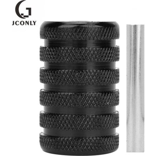 2pcs 30mm Aluminium Alloy Tattoo Grip Tube Black colors Tattoo Machine Handle Grips for Tattoo Supplies and Equipment