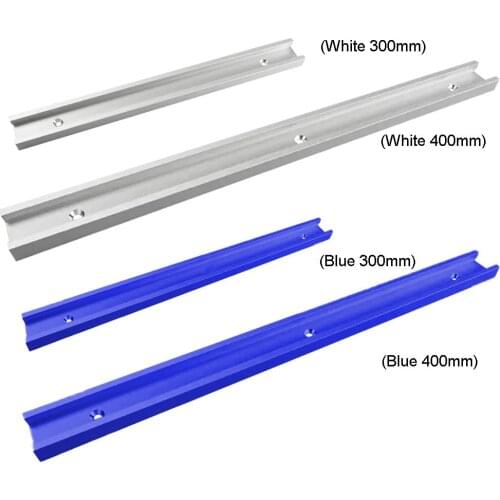 DIY T-tracks Excellent Aluminum Alloy Slot Miter Track Jig Fixture for Router Table Bandsaws Surface Anodizing Treatment Mode