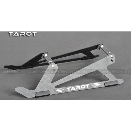 Tarot New type Carbon Fiber Landing Skid For Trex 450 PRO DFC Helicopter
