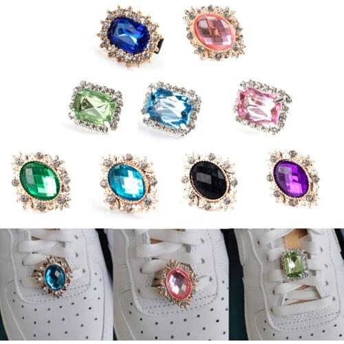 Shoes Pearl And Jewel Decoration Crystal Diamonds Shoe Accessories For Women Shoes Charms Shoelace Jewelry Shoes Gem