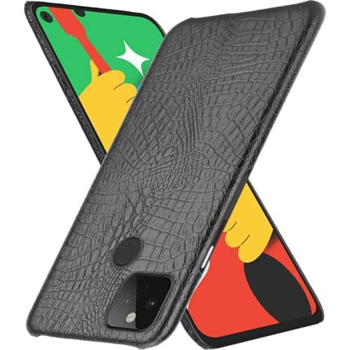 Ultrathin Leather Phone Case For Google Pixel 4A / 4A 5G / Pixel 5 Retro Back Cover Fundas Phonebag