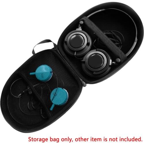 Vococal EVA Headphone Storage Bag Carrying Case Box Cable Pouch for Beats Sony Philips Audio Technica JBL Sennheiser Grado