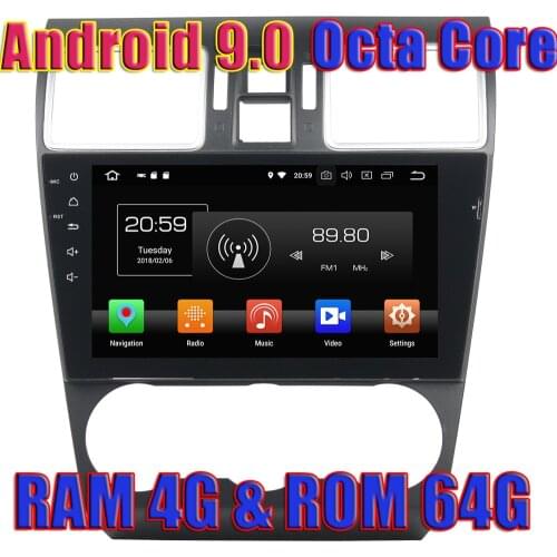 WANUSUAL Android 9.0 GPS Navigation For Subaru WRX 2016-2017 Radio Player Two Din Media Center Magnitol NO DVD Octa Core Video