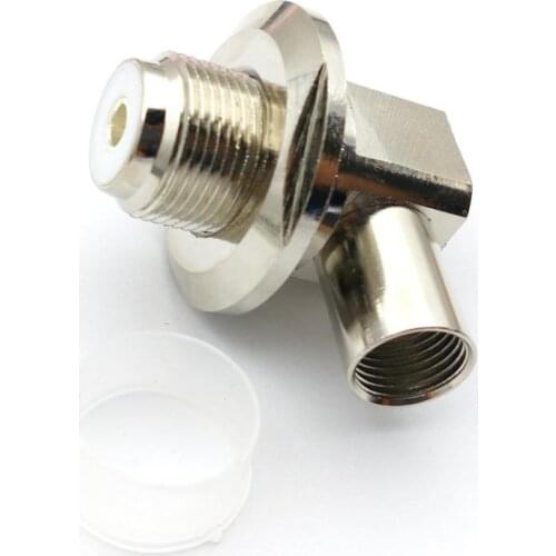 1pcs SO239 UHF Female Right Angle Connector For for coaxial cable RG8, LMR400