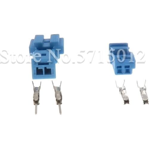 2 Hole B-14525-1 9-968554-1 9-968554-1A 8-1452577-1A Auto Door Light Socket Audio Tweeter Plug For BMW