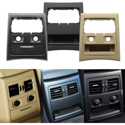4 Colors Rear Air Conditioner AC Vent Grille Outer Frame Surrounding For BMW 3 Series E90 E91 2005-2012