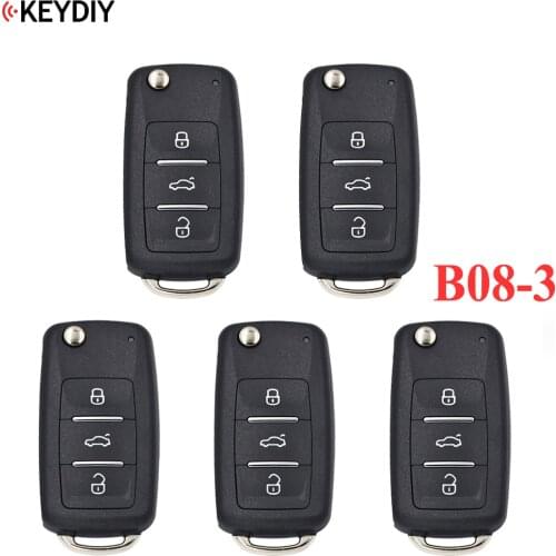 5PCS/LOT, KEYDIY B08-3 KD900/KD900+/URG200 KD-X2 Key Programmer B Series KD MINI Remote Control
