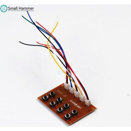 SNRM81 eight-channel electronic remote control board can control 4 motors forward and reverse