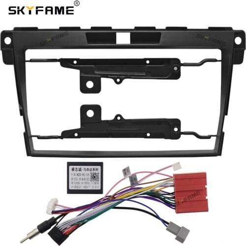 SKYFAME Car Frame Cable Canbus For MAZDA CX-7 2008-2011 Screen Dask Kit Fascia Frame