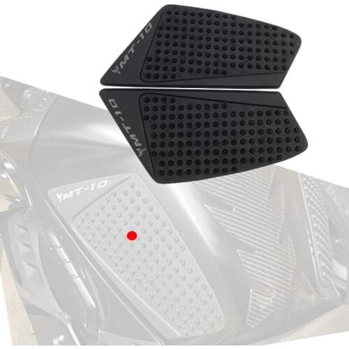 Free Shipping For Yamaha MT-10 MT10 2016 2017 Fuel Gas Tank Pad Knee Grip Traction Pads Decals MT 10 Motorcycle Accessories