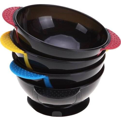 1 PC Plastic Dyeing Bowl Assorted Colors Capacity Hairdressing Styling Accessorie Bowl Professional Salon Hair Color Dye