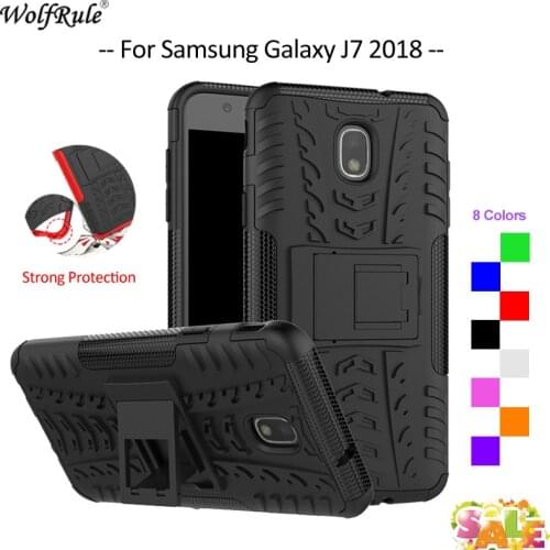 For Cover Samsung Galaxy J7 2018 Case TPU & PC Armor Phone Case For Samsung Galaxy J7 2018 Cover For Samsung J7 2018 J737A