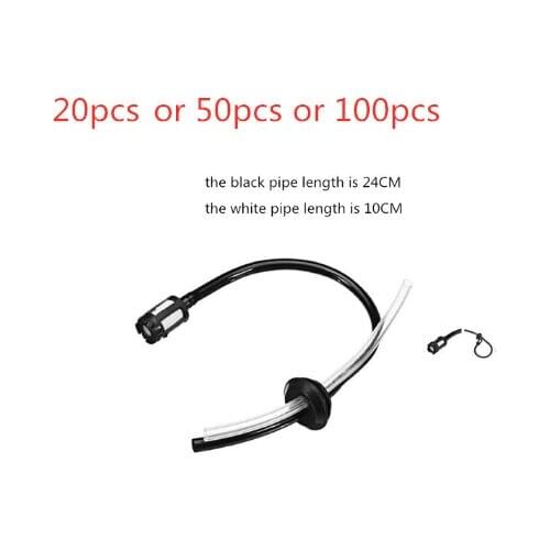 For Strimmer Trimmer Brush Cutter Mower Replacement Fuel Hose Pipe with Tank Filter Spare Engine 40-5 44-5 CG430 CG520 AE0816