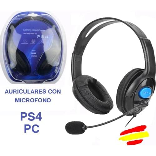 HEADPHONES with microphone PS4 Playstation4 ONLINE PC Gaming Mobile Helmets