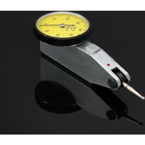 0-0.8mm/0.01mm Dial Test Indicator Dial Test Gauge Dial Test Indicator Precision Metric with Dovetail rails Dial Indicator