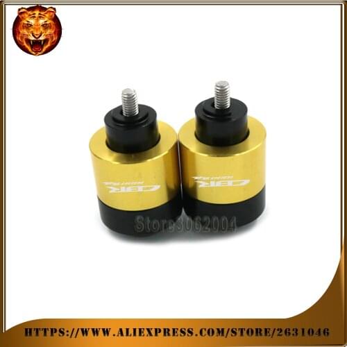 Motorcycle Hand End Grip Ends Bar Handlebar Caps Plugs Grips FOR HONDA CBR1000RR 2004-2015 CBR 1000rr new style logo blue black