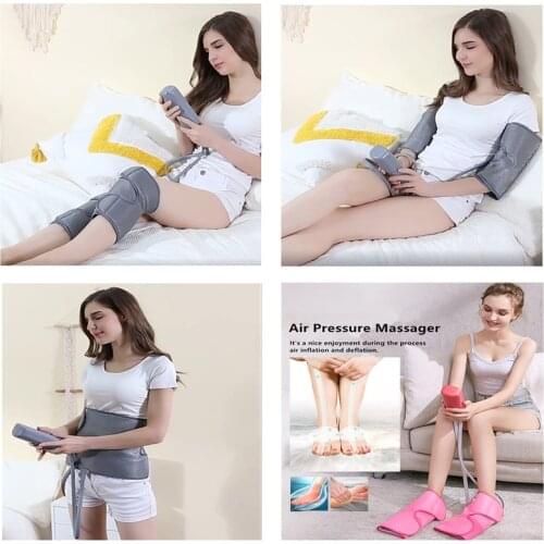 Air Pressure Massager Feet Arm Leg Waist Massager Varicosity Blood Circulation Relieve Pain Muscles Snore Relax Fatigue