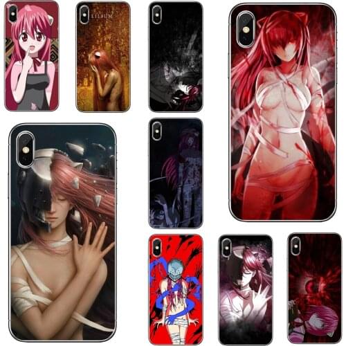 Soft Case Covers For Xiaomi mi Redmi Note 3 4 4X 5 6 7 8 8t 9 9s 9t 10 pro lite Elfen-Lied-anese-Anime-Manga-Quinn