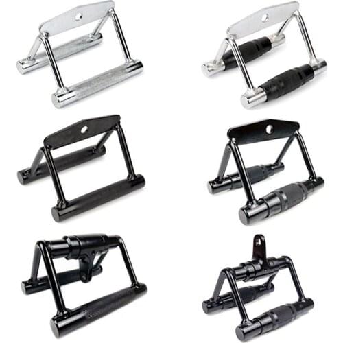 Cable Machine Attachments Rope D-Handle Cable Pully Optional for Gym Fitness Equipment Weight Lifting Workout Accessories