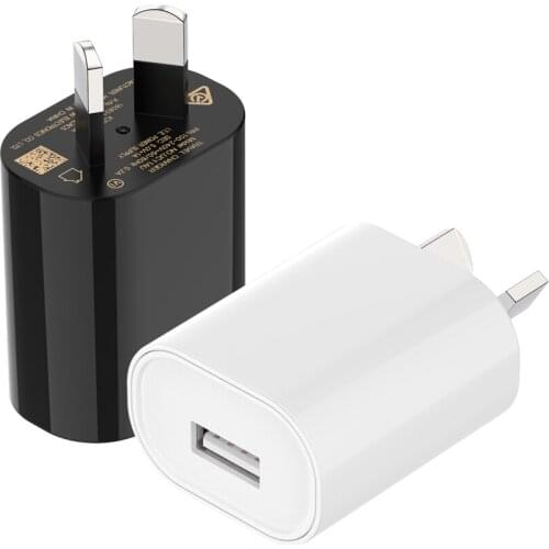 USB Wall Charger AU Plug SAA C-Tick Approved 5V 1A Single Port USB Charger Plug Power Adapter for IPhone Xs Max X XR 8 7 Plus