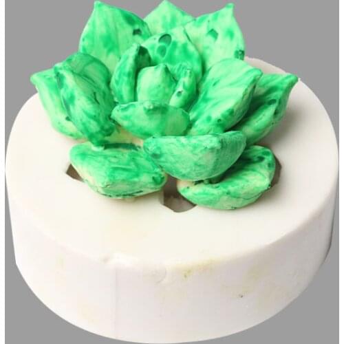 3D Succulent Plant Silicone Mold Plant Potted Mold Tools Handmade Jewelry Craft DIY Making for Toy Jewelry Decorating