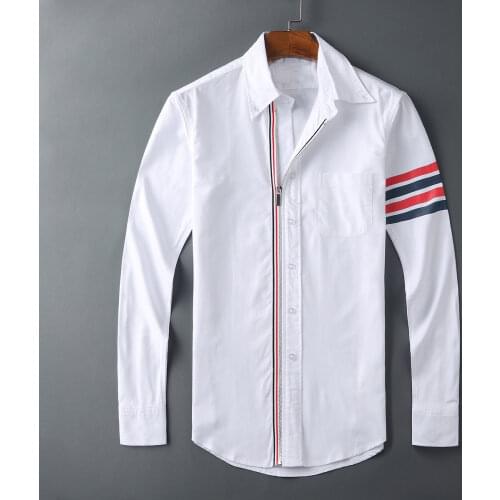 TB BROWIN Men's Long Shirts