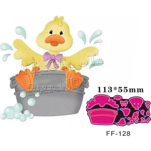 Animal duck Metal Cut Dies Stencils for Scrapbooking Stamp/photo album Decorative Embossing DIY Paper Cards