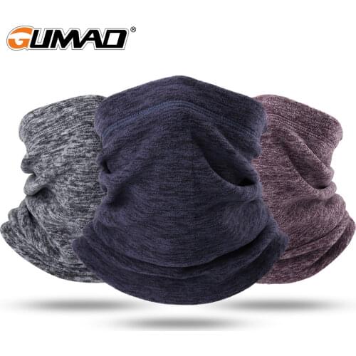 Winter Fleece Bandana Neck Warmer Gaiter Mask Tube Scarf Thermal Half Face Cover Sports Ski Hiking Cycling Snowboard Men Women