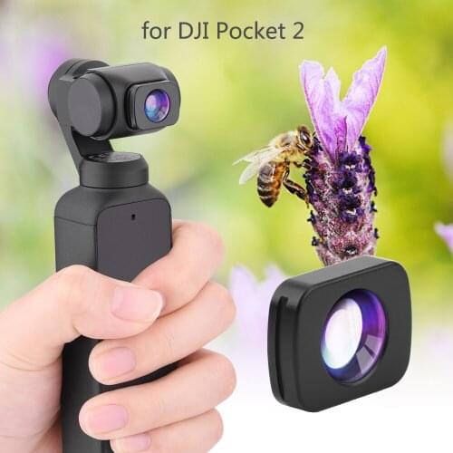 1 Pcs Magnetic Macro Lens for DJI Pocket 2 Mini Portable Optical Glass Camera Lens Vlog Shooting Handheld Gimbal Accessories