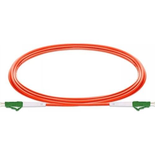 10pcs /lot LC/APC-LC/APC Simplex Fiber Optical Patch Cord Multimode Optical Jumper Patch Cord 1M/2M/ 3M /5M/ 10M