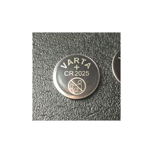 5PCS FOR CR2025 CR 2025 3V Lithium Button Cell Battery Replace for Varta CR2025 Mercedes-Benz BMW Auto Car Key Remote Battery